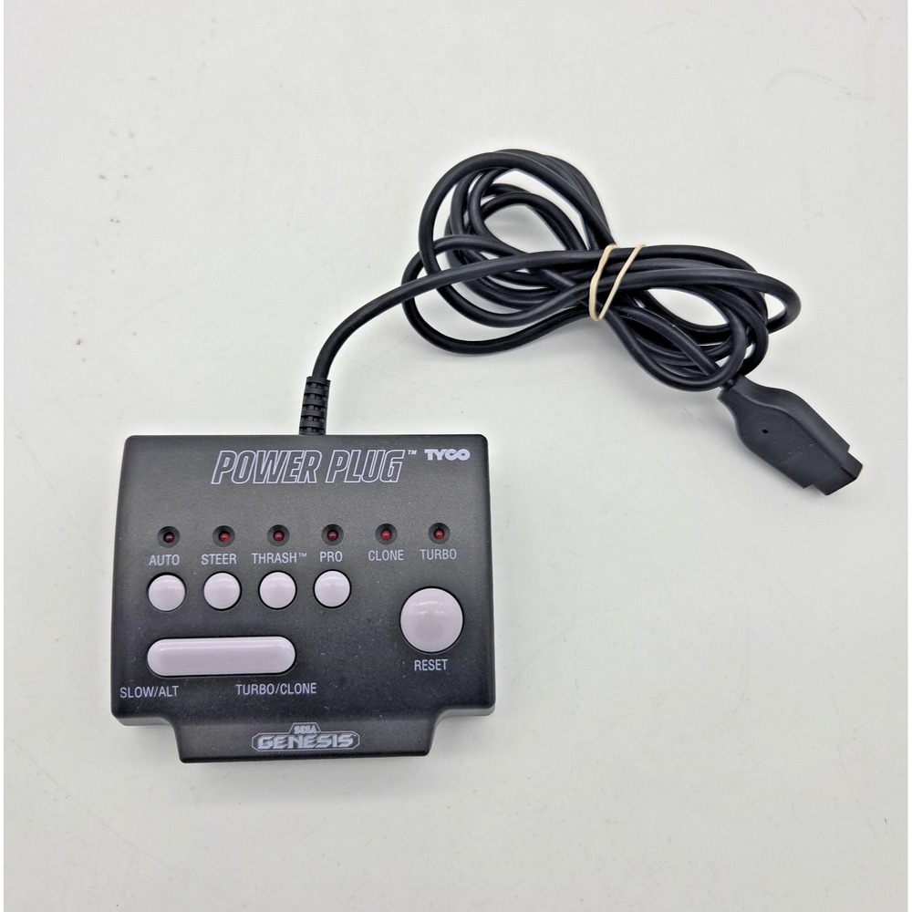 Tyco Power Plug Turbo Adapter for Sega Genesis Authentic *TESTED*